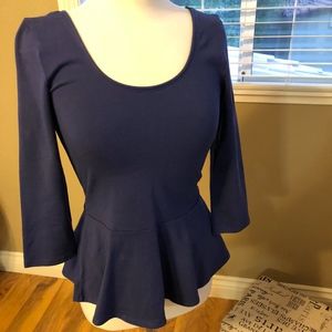 Express Peplum top